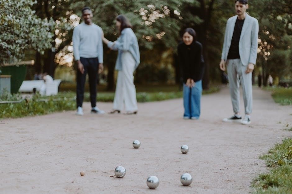 bocce rules pdf